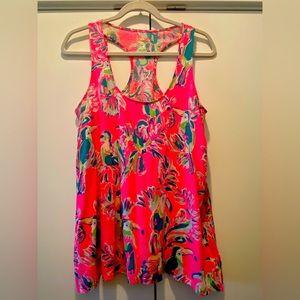 LILLY PULITZER | Monterey Tank Toucan Can: MEDIUM